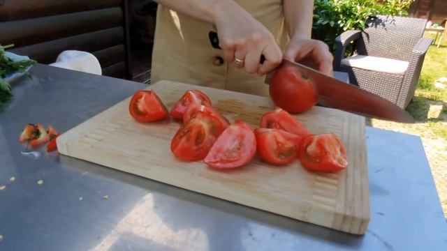 ЧАНАХИ по Грузински в казане на костре смотреть онлайн