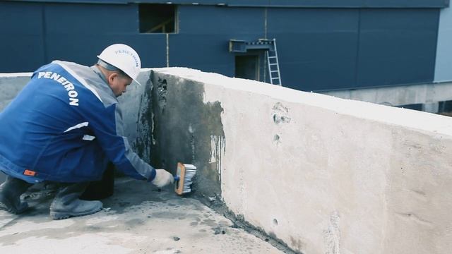 Пенетрон - проникающая гидроизоляция подвала изнутри. Инструкция. Официальный дилер penetron в Узб смотреть онлайн