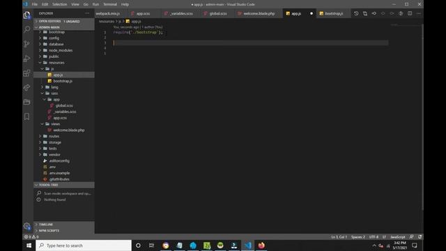 5. configurar admin-lte y crear componente global vue смотреть онлайн