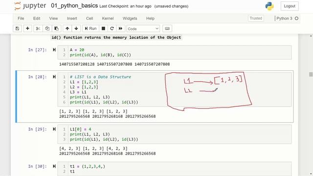 Python Programming for Data Science(Part 3 of 12) | List, Tuple, Dictionary, Set | k2analytics.co.i смотреть онлайн