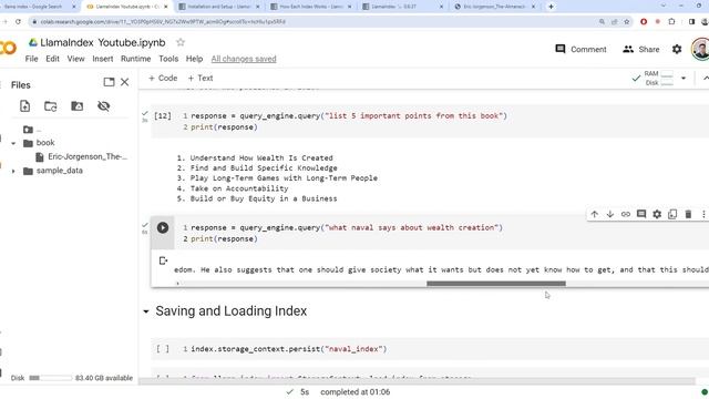 Mastering LlamaIndex : Create, Save & Load Indexes, Customize LLMs, Prompts & Embeddings | Code смотреть онлайн