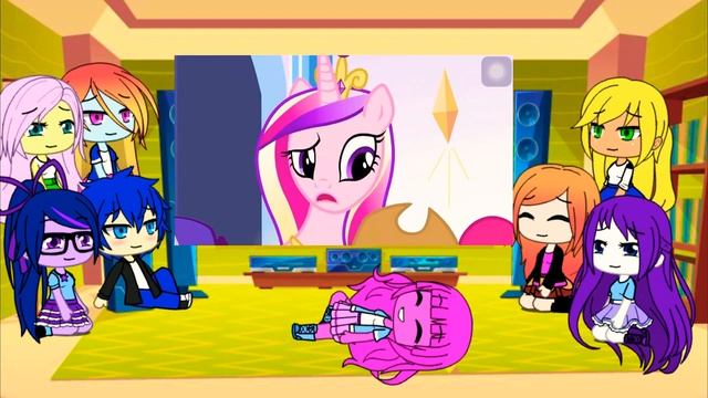 MLP Equestria girls + Flash sentry react to twilight sparkle +Bonus смотреть онлайн