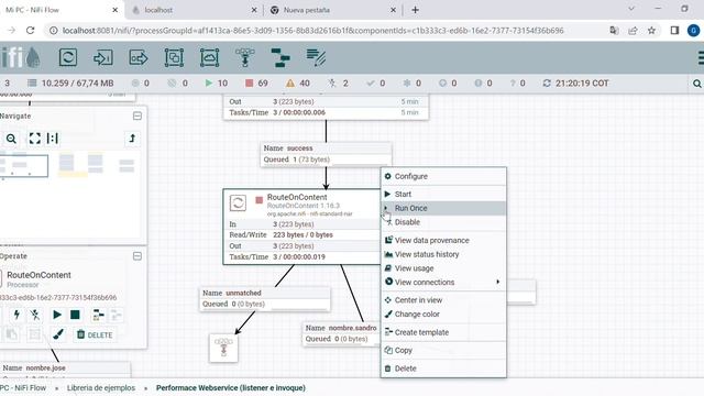 Apache Nifi ruteando flujos con RouteOnAttribute/RouteOnContent, lectura de un archivo JSON смотреть онлайн
