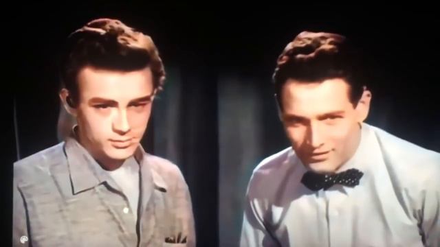 James Dean and Paul Newman flirt during East of Eden screen test смотреть онлайн