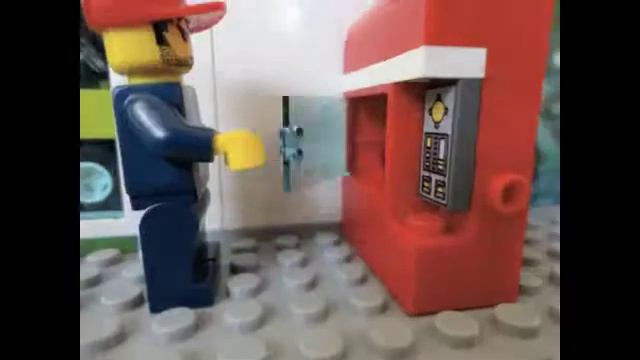 Lego Stop Motion-The Evil Vending Machine смотреть онлайн