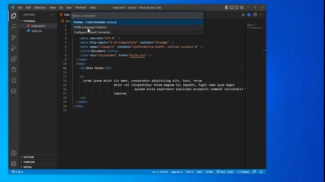 como ACTIVAR PRETTIER en VISUAL STUDIO CODE (2023) ? смотреть онлайн