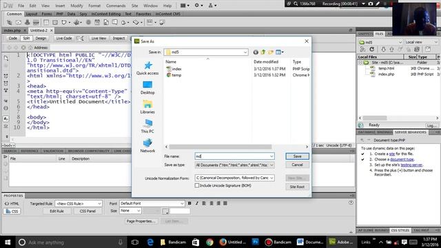 How to create MD5 file in PHP смотреть онлайн