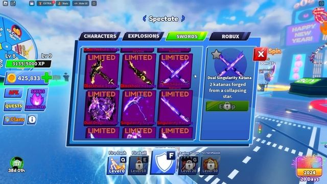 NEW ELEMENTAL BLADE BALL UPDATE IS AWESOME... ( Roblox Blade Ball ) смотреть онлайн