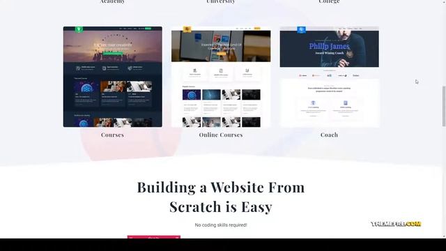 Picwik - University and Coaching WordPress Theme high school elearning Easy Create Website смотреть онлайн