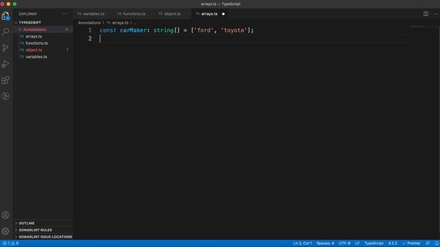 TypeScript Tutorial #15 - Arrays in typescript смотреть онлайн