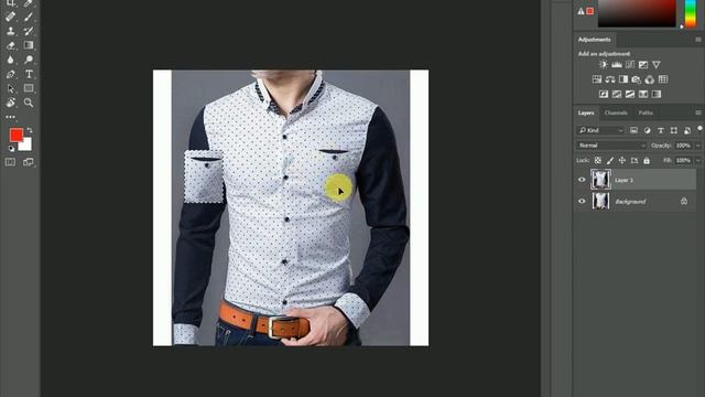 Photoshop CC: Selection Basics with the rectangular marquee tool смотреть онлайн