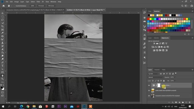 Menambahkan Tekstur Kertas Pada Foto di Adobe Photoshop | M.Tsaqiful Rasyid смотреть онлайн