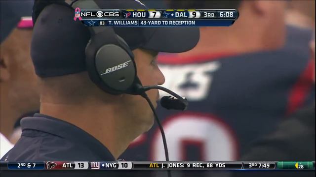 Tony Romo punks J.J. Watt - 10/05/2014 смотреть онлайн