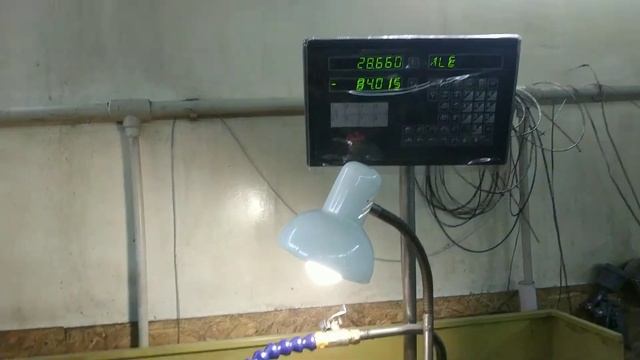 Токарный станок ИТ1-М изготовление фиксации задней бабки. смотреть онлайн