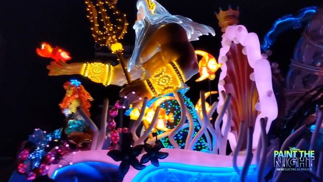 Pixar Fest PAINT THE NIGHT PARADE at Disney California Adventure Park - Full Parade