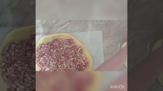 Пирог с мясом и картофелем ?