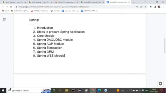 Java Frameworks Package tutorials by Mr. Nagoor Babu смотреть онлайн