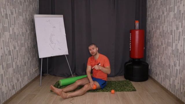 Боль в колене. Простое упражнение, что бы боль прошла. смотреть онлайн