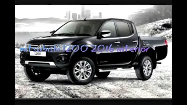 mitsubishi l200 2016 interior exterior pickup double cab смотреть онлайн