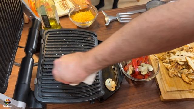 Wrap Falt-Technik für den Tefal OptiGrill - Saftige Hähnchen-Wraps смотреть онлайн