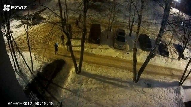 Новый год 2017 Уличная камера смотреть онлайн