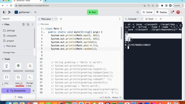 10. Java Math смотреть онлайн