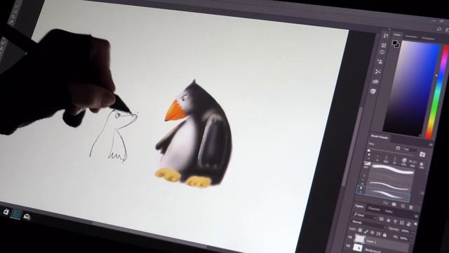 Ugee UG-2150 22" Pen Display Review смотреть онлайн