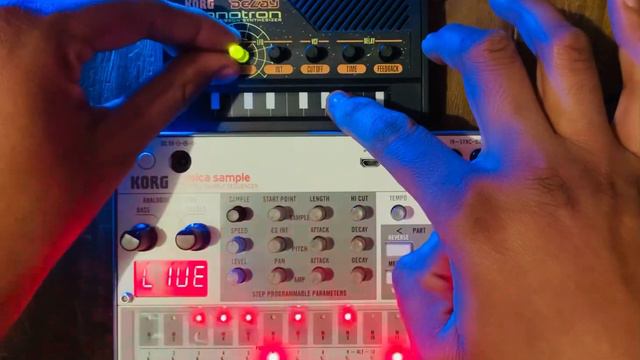JAM korg volca sample 2 / monotron delay смотреть онлайн