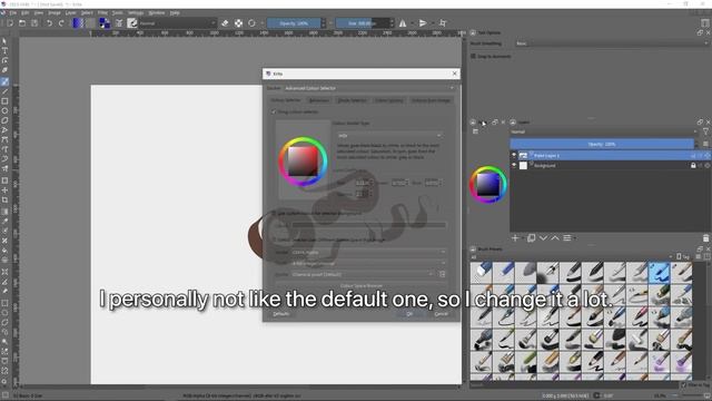 Krita 5.1 Complete Tutorial for Beginners part 1 смотреть онлайн