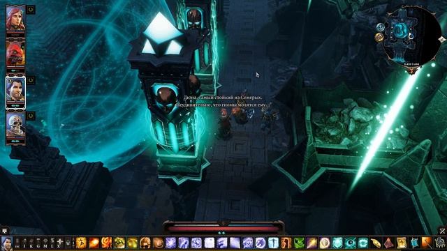 Divinity Original Sin 2#Черные копи #Загадка с колоннами#Blackpits Walkthrough смотреть онлайн