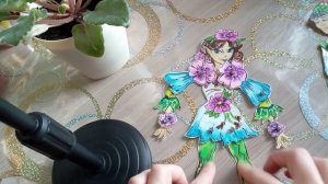 Кукла-марионетка из бумаги