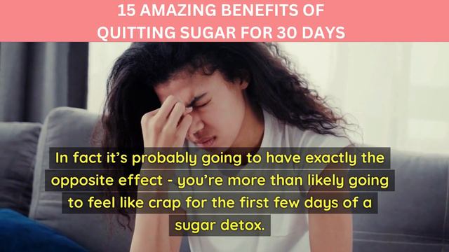 Quit Sugar for 30 days, These 15 Things Happen to You and Your Body смотреть онлайн