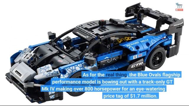 2022 Ford GT Lego Technic Debuts With 1,466 Pieces, Moving Pistons смотреть онлайн