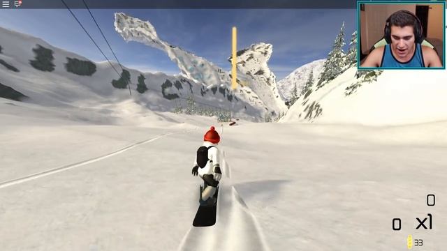 SNOWBOARDING SIMULATOR In ROBLOX - Shred