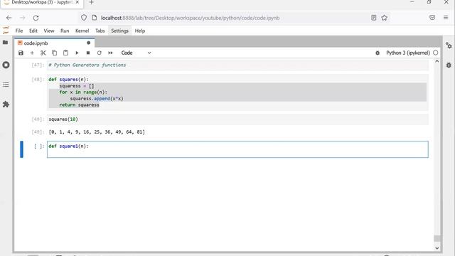 Generators in Python | How to Use Generator Expressions in Python смотреть онлайн