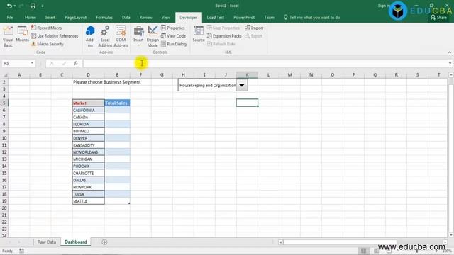 Creating a Dashboard Using VBA Macro смотреть онлайн