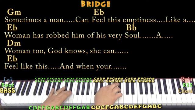 Soulshine (Allman Brothers) Piano Jamtrack In Bb With Chords/Lyrics