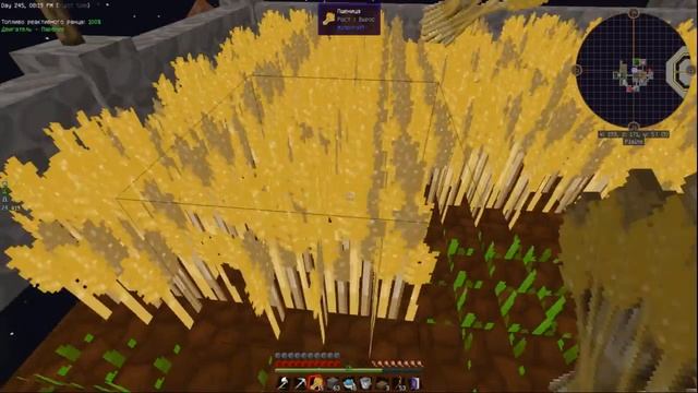 Minecraft FTB [Sky Factory 3] - #019 - Growth Crystal Tier 2 смотреть онлайн
