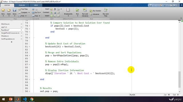 Binary Genetic Algorithm in MATLAB - Part B - Practical Genetic Algorithms Series смотреть онлайн