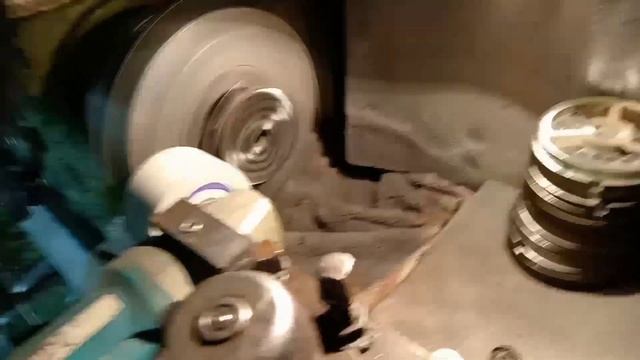 Шлифование ножей для мясорубки, токарный станок 1к62 смотреть онлайн