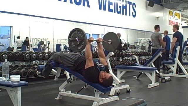 Killer Tricep Exercise - Decline Bench Tricep Extensions