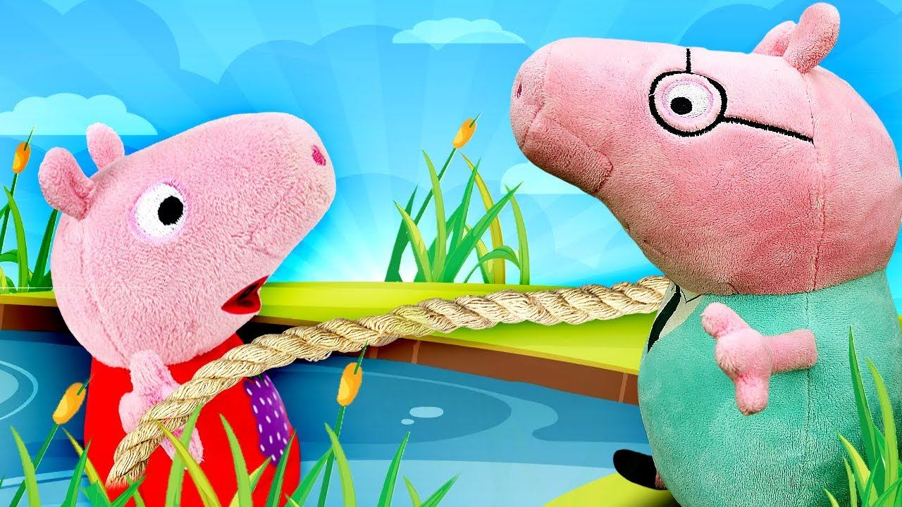 Сборник видео Свинка Пеппа на русском языке - Свинки на пикнике - Пеппа и Джордж учатся готовить смотреть онлайн