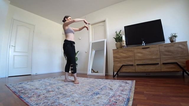 FREE Tribal Fusion Bellydance WORKOUT / Трайбл урок хореография Olga Meos