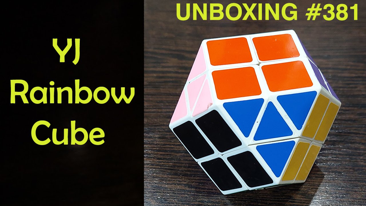 Unboxing №381 Куб Радуга | YJ Rainbow Cube смотреть онлайн