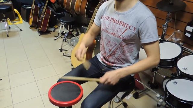 Уроки драмминга на пэде. Часть 1. Блэк и Дэч метал. Have fun! смотреть онлайн