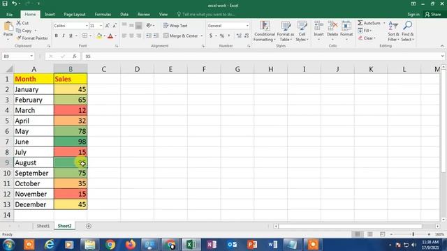 How To Use Color Scales In Excel - Color Scale With Formula смотреть онлайн
