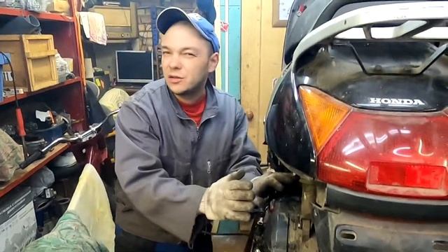 Большое Т.О Хонды Лид 50 аф 48 / Honda Lead50 смотреть онлайн