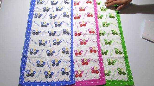 069888666.md Полотенце   S02-006 размер 30 X 67 см и 55 грамм кухня вишенки