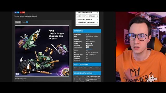 НОВИНКИ LEGO NINJAGO 2021 - НУ Я ДАЖЕ ХЗ... смотреть онлайн