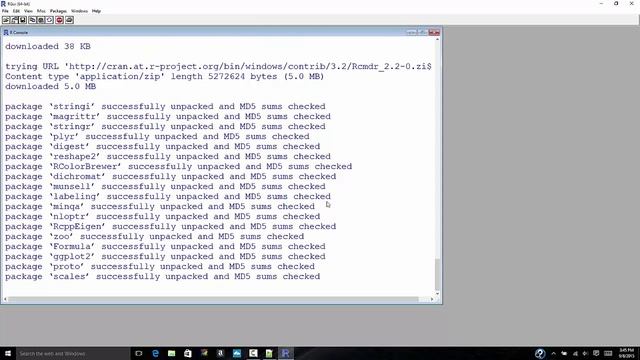 Install Rcmdr for Windows смотреть онлайн